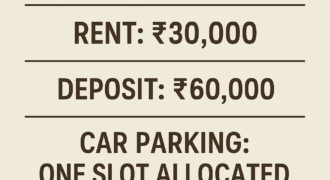 2bhk for Rent IP Extension