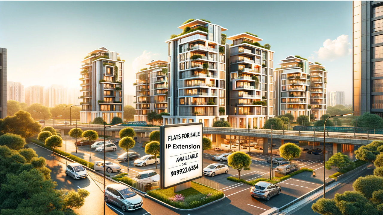 Flats for sale in IP Extension