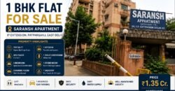 1 BHK Flat for Sale in Saransh Apartment, IP Extension, Patparganj