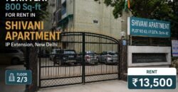 1 BHK Flat in Shivani Apartment IP Extension, Patparganj