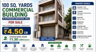 100 Sq. Yards Commercial Building for Sale in IP Extension, Patparganj