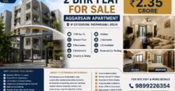 2 BHK Flat Available for Sale in Aggarsain Apartment, IP Extension, Patparganj