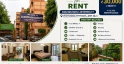 2 BHK Flat for Rent in DeshBandhu Apartment, IP Extension, Patparganj