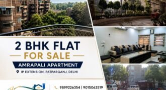 2 BHK Flat for Sale | Amrapali Apartment IP Extension | Semi-Furnished