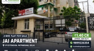 2 BHK Flat for Sale Jai Apartment, IP Extension Patparganj
