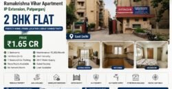 2 BHK Flat for Sale Ramakrishna Vihar Apartment, IP Extension, Patparganj