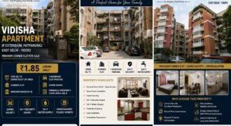 2 BHK Flat for Sale in Vidisha Apartment IP Extension, Patparganj