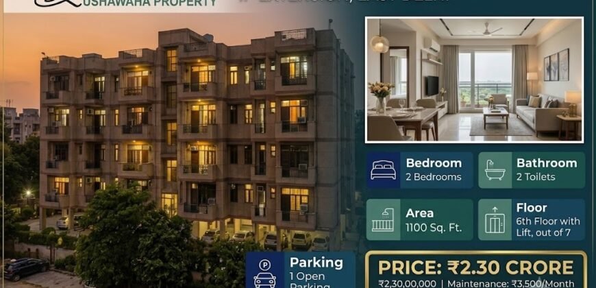 Premium 2 BHK in Mayur Dhwaj Apartments, IP Extension