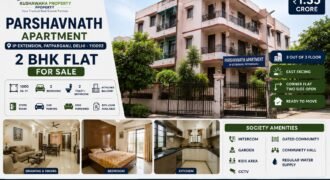 2 BHK Flat in Parshavnath Apartment, IP Extension, Patparganj