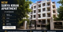 Buy 2 BHK flat in IP Extension | New Surya Kiran Apartment