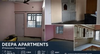 900 Sq Ft Flat for Rent in Deepa Apartments IP Extension