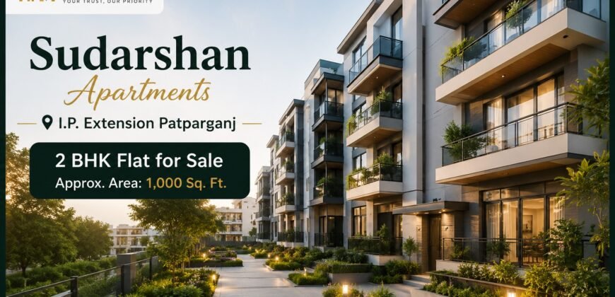Buy 2BHK Flat in Sudarshan Apartments IP Extension, Patparganj