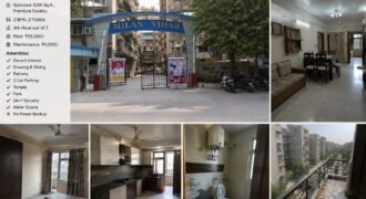 3 BHK Flat for Rent | Milan Vihar Apartment, IP Extension Patparganj