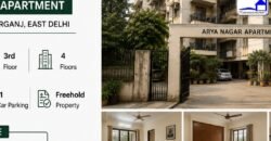 3 BHK Flat for Sale in Arya Nagar Apartment IP Extension Patparganj