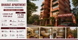 3 BHK Flat for Sale in Bharat Apartment, IP Extension, Patparganj