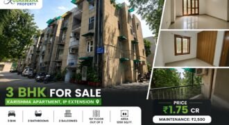 3 BHK Flat for Sale in Karishma Apartment, IP Extension, Patparganj, Delhi