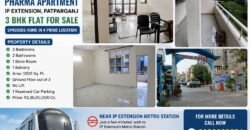3 BHK Flat for Sale in Pharma Apartment IP Extension, Patparganj