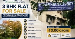 3 BHK Flat for Sale in Priyadarshini Apartment, IP Extension, Patparganj