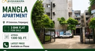 3 BHK Flat for Sale in Mangla Apartment, IP Extension