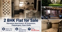 Available 2 BHK Flat in Narwana Apartment IP Extension