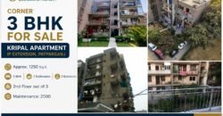 3 BHK Corner Flat for Sale in Kripal Apartment, IP Extension Patparganj
