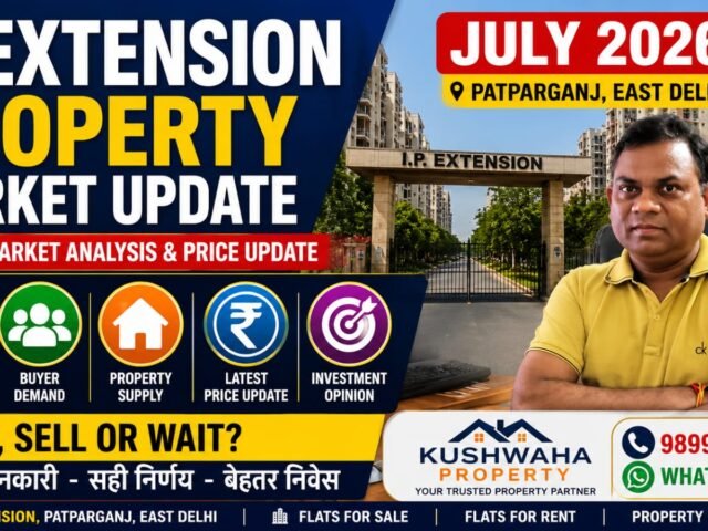 IP Extension Property Market Update | July 2026 | Patparganj, East Delhi