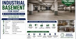 Industrial Basement for Rent in Patparganj Industrial Area, Delhi