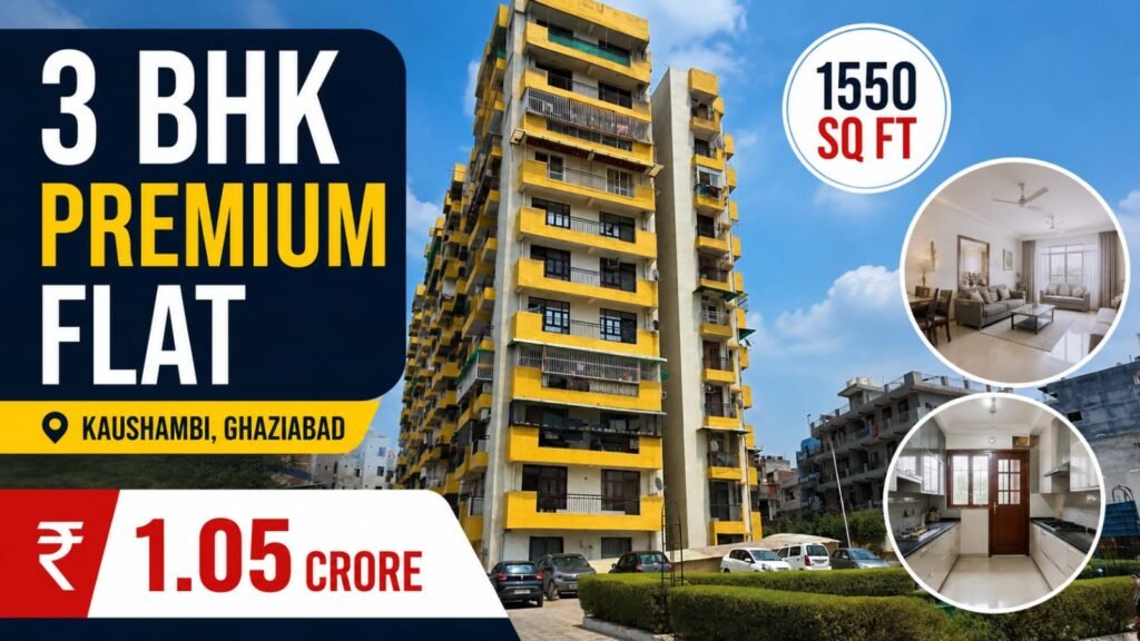 Kaushambi Ghaziabad 3 BHK for Sale