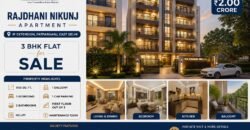 Premium 3 BHK Flat for Sale Rajdhani Nikunj Apartment, IP Extension, Patparganj