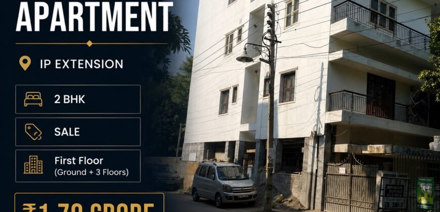 Sahyadri Apartment 2 BHK Flat for Sale IP Extension
