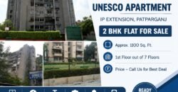 UNESCO Apartment, IP Extension, – 2 BHK Flat for Sale