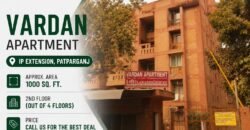 2 BHK Flat Available for Sale | Vardan Apartment, IP Extension Patparganj