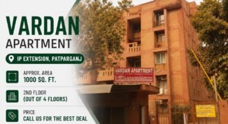 2 BHK Flat Available for Sale | Vardan Apartment, IP Extension Patparganj