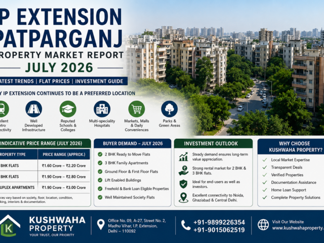 IP Extension Patparganj Property Market Report – July 2026 | Latest Flat Prices & Investment Guide