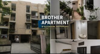 2 BHK Duplex for Rent in Brother Apartment, IP Extension