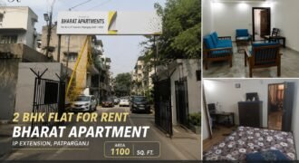 2 BHK for Rent in Bharat Apartment, IP Extension, Patparganj