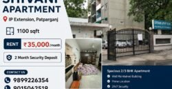 2 BHK Flat for Rent in Shivani Apartment, IP Extension Delhi