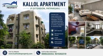 Buy 2 BHK Flat in Kallol Apartment, IP Extension, Patparganj