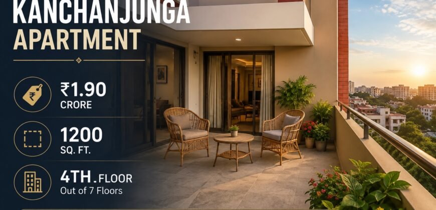 2 BHK Flat with Store Room | Kanchanjunga Apartment IP Extension