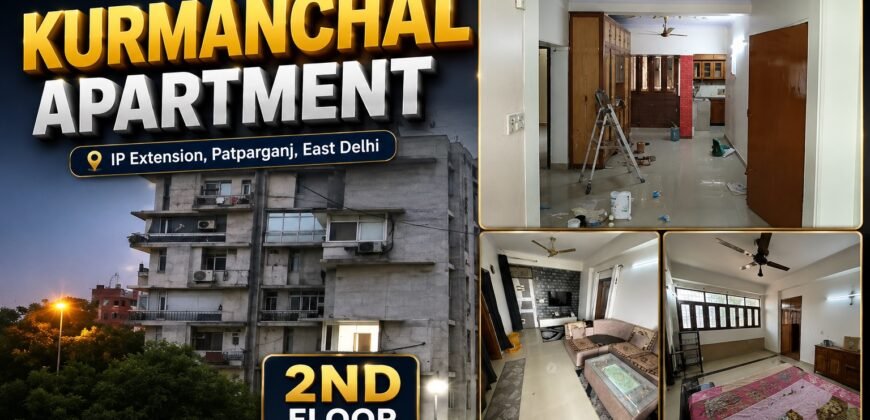 2 BHK Flat for Sale in Kurmanchal Apartment IP Extension