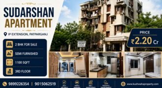 Buy 2 BHK Flat in Sudarshan Apartment, IP Extension