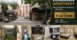 2 BHK flat in Vrindavan Apartment, IP Extension Patparganj