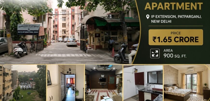 2 BHK flat in Vrindavan Apartment, IP Extension Patparganj