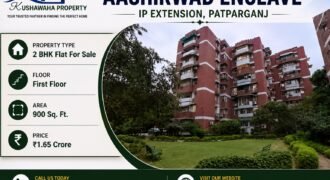 2 BHK flat for sale in Aashirwad Enclave, IP Extension Patparganj