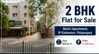 2 BHK flat for sale in Maitri Apartment, IP Extension