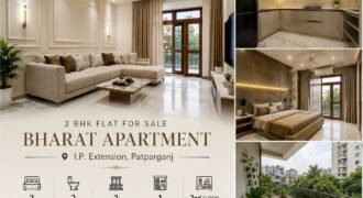 2 BHK for Sale in Bharat Apartment, Patparganj