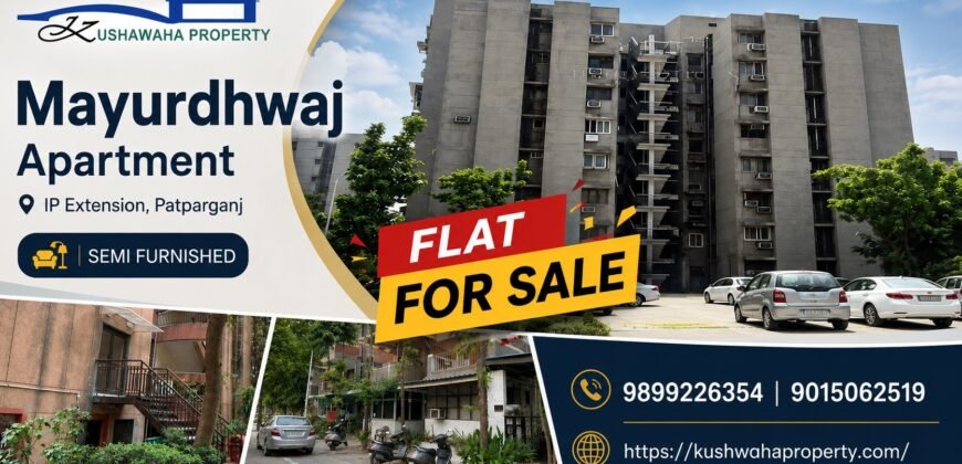 2 BHK for Sale in Mayur Dhwaj Apartment, IP Extension