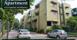 2 BHK Flat 1000 sqft in Prashant Apartment, IP Extension, Patparganj