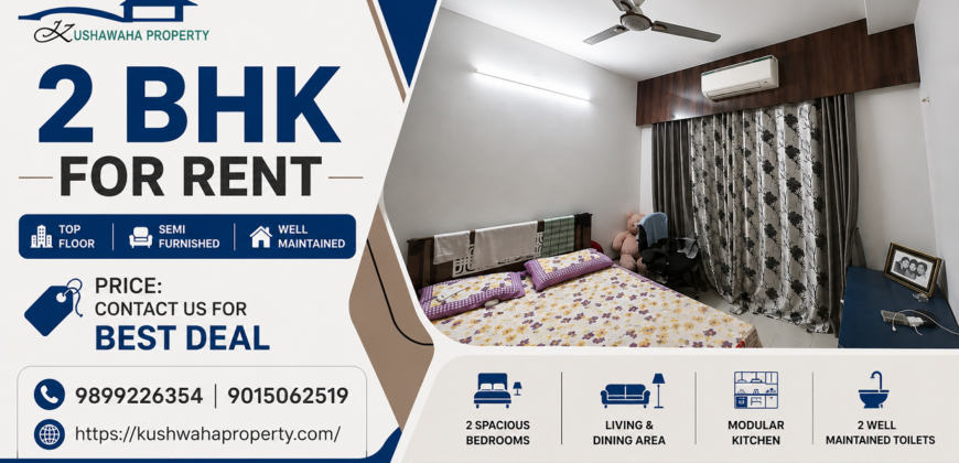 2BHK Flat for Rent, Sita Ram Apartment, IP Extension, Patparganj
