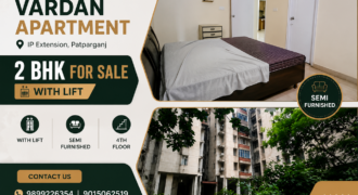 Vardan Apartment 2 BHK Flat with Lift for Sale in IP Extension